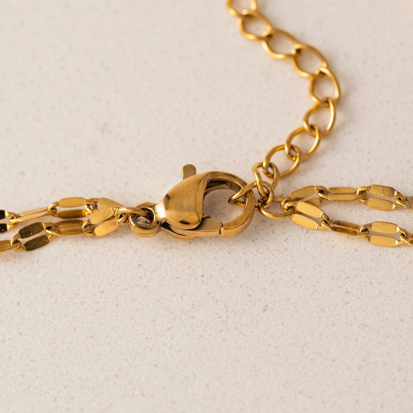 LOVER'S TEMPO Ray Layered Necklace - Gold