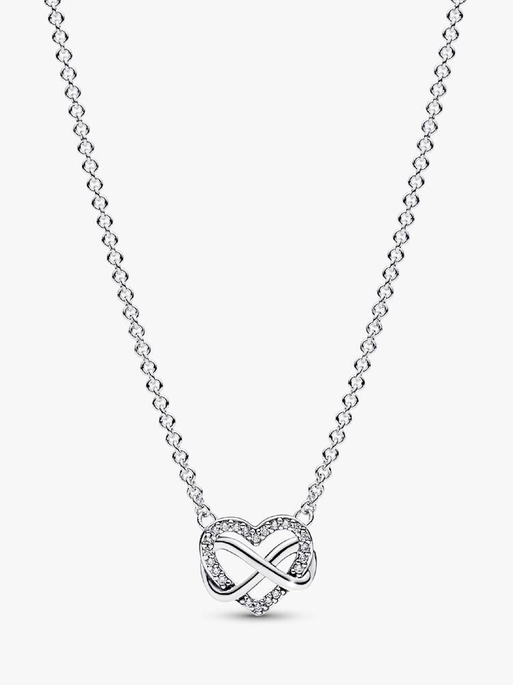 Pandora Sparkling Infinity Heart Collier Necklace