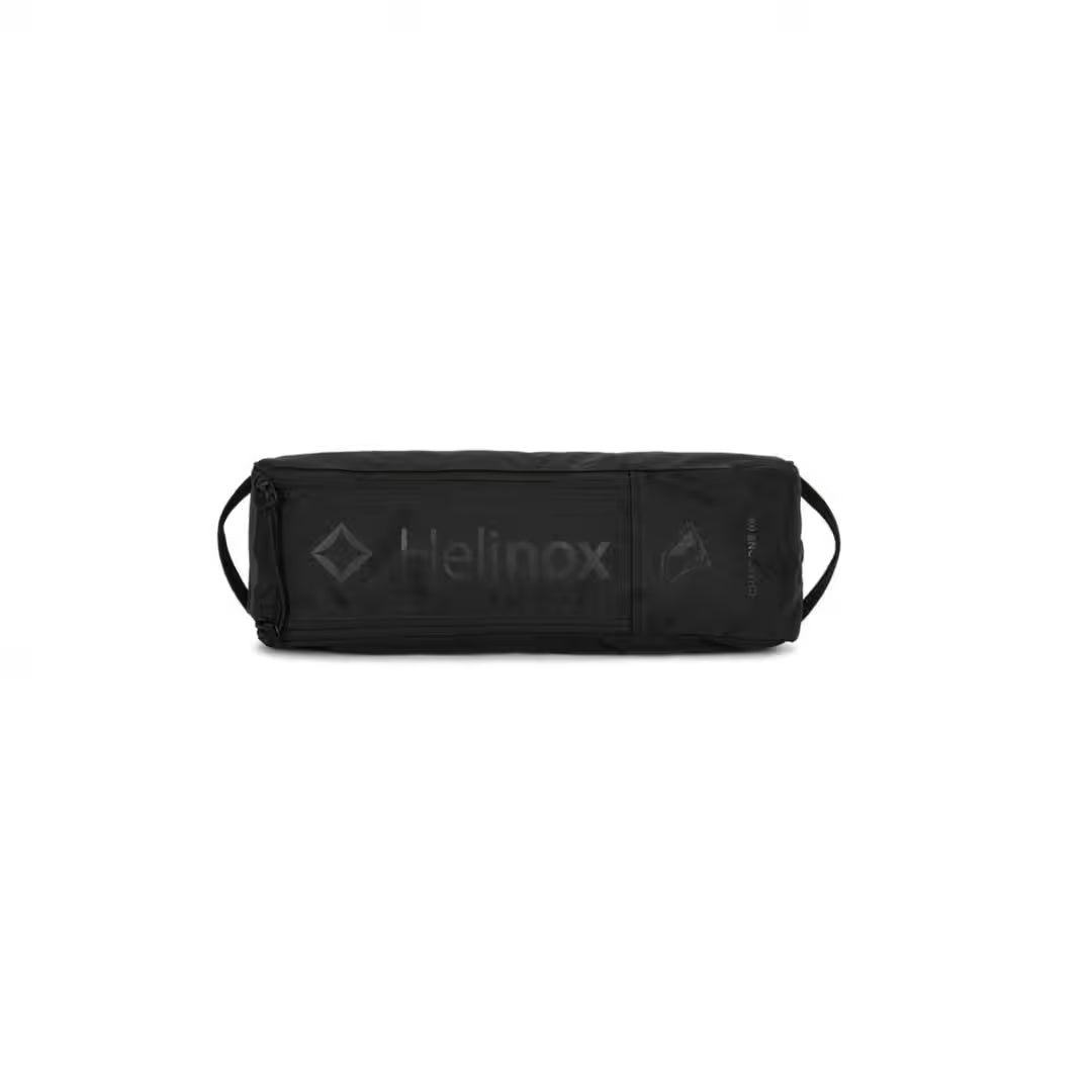 Black Helinox bag on a white background
