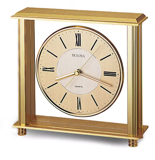 Bulova Grand Prix Clock (Personalized)