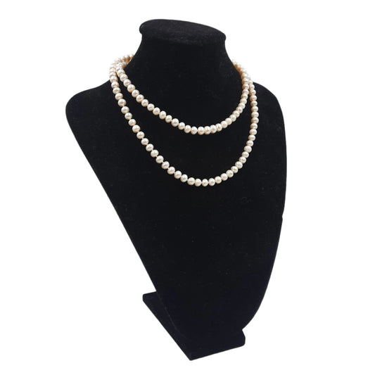 Opera Length Fresh Water Pearl Necklace