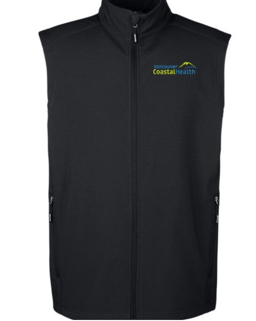 VCH Cruise 2 Layer Bonded Fleece Vest - Broad Fit - Black