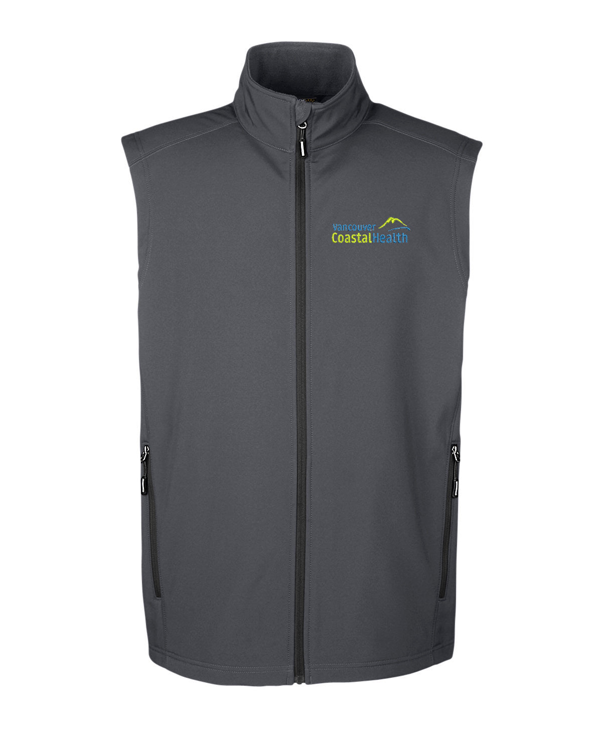 VCH Cruise 2 Layer Bonded Fleece Vest - Broad Fit - Carbon