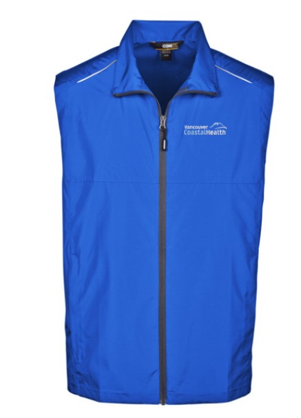 VCH Techno-Lite Wind Vest - Broad Fit - Royal Blue
