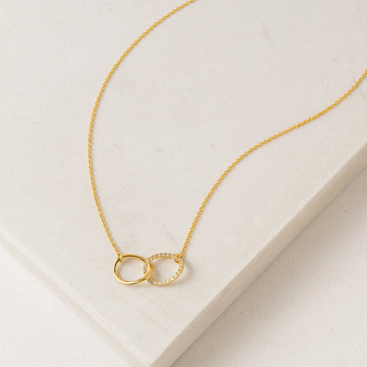 LOVER'S TEMPO Encore Pave Necklace - Gold