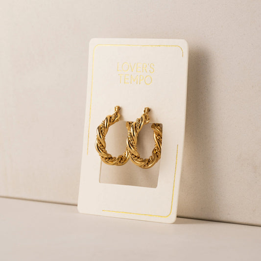 LOVER'S TEMPO Jessie Hoop Earrings