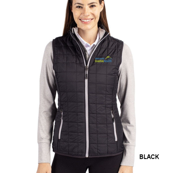 VCH Cutter & Buck Primaloft Ultra-Light Quilted Vest - Tapered Fit