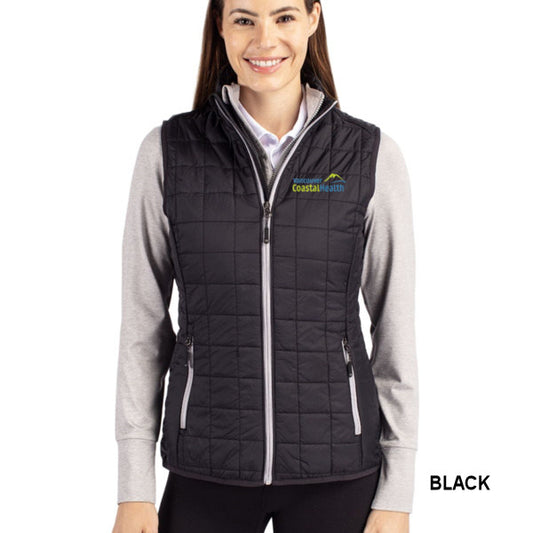 VCH Cutter & Buck Primaloft Ultra-Light Quilted Vest - Tapered Fit