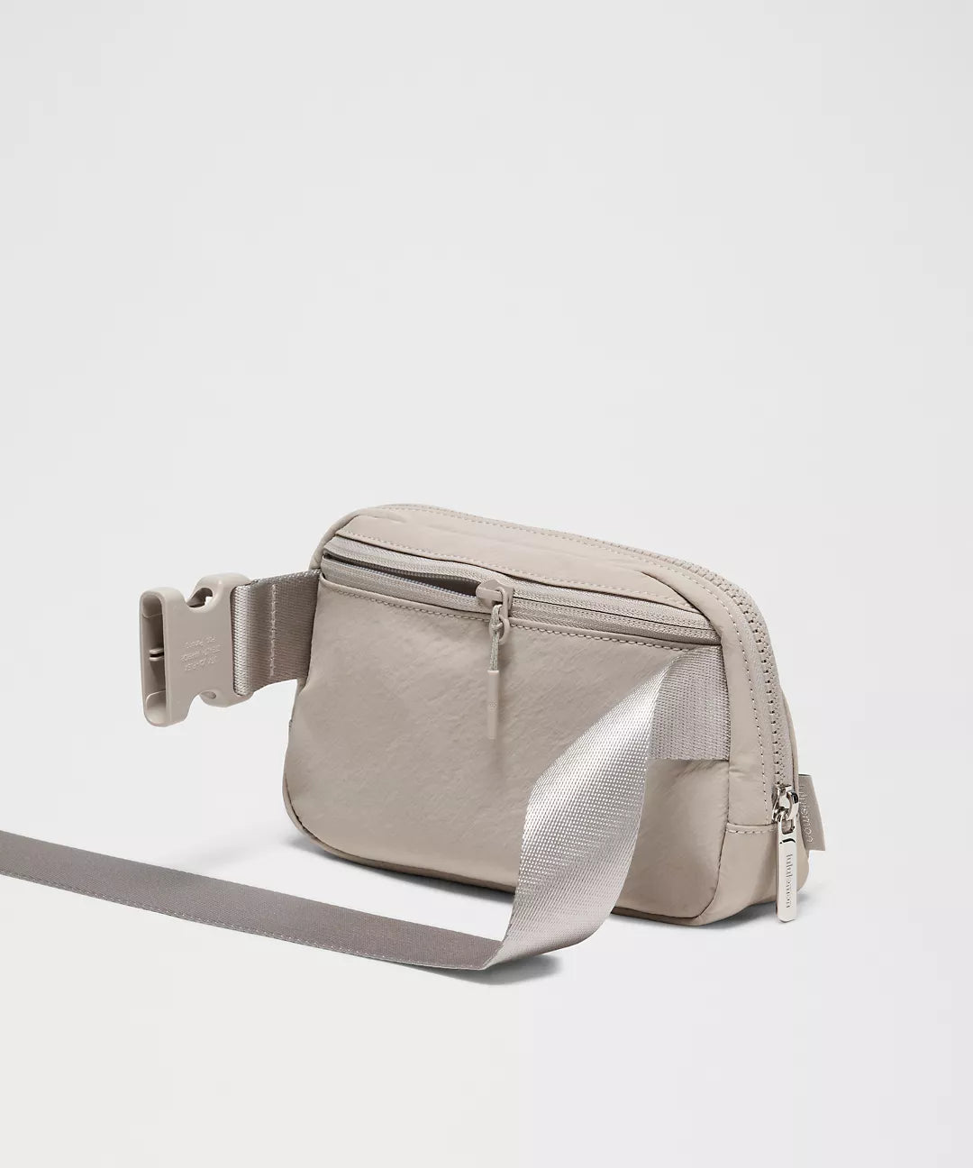 lululemon Everywhere Belt Bag 1L with Long Strap - Downtown Tan/Silver
