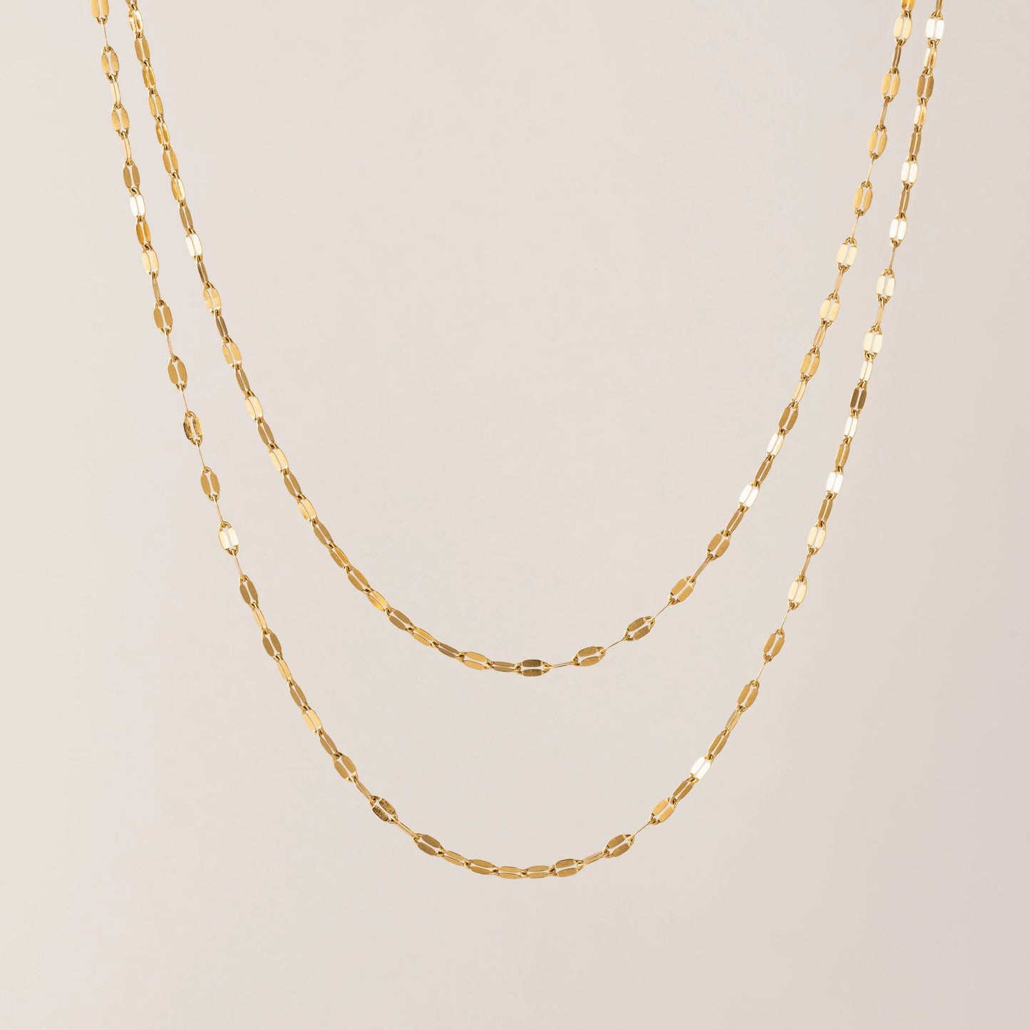 LOVER'S TEMPO Ray Layered Necklace - Gold