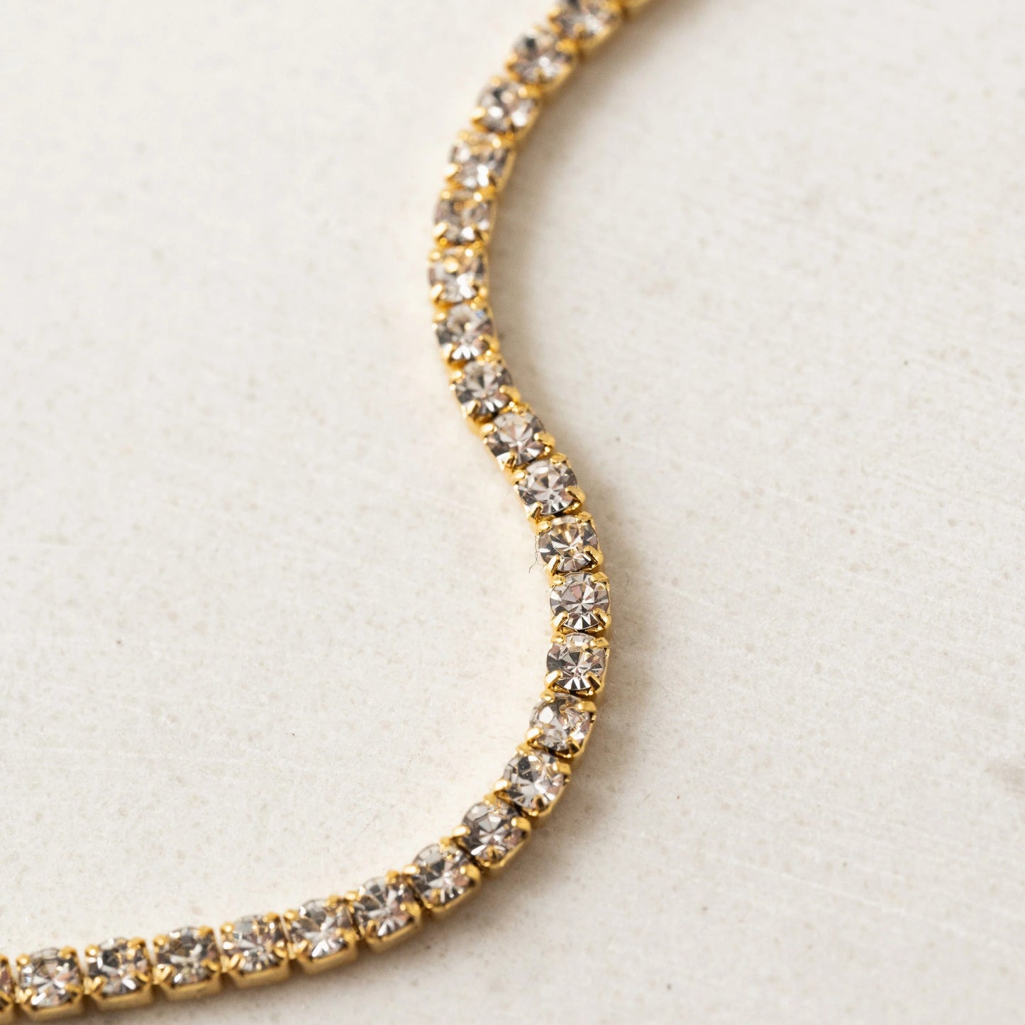 LOVER'S TEMPO Tennis Necklace - Clear