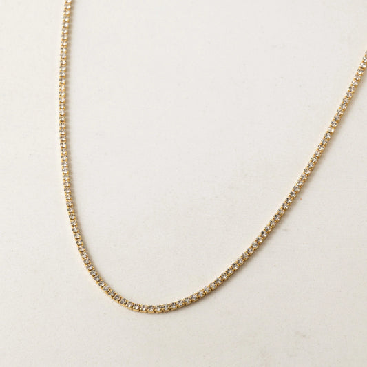 LOVER'S TEMPO Tennis Necklace - Clear