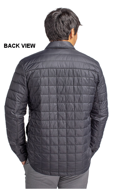 VCH Cutter & Buck Primaloft Insulated Shirt Jacket - Broad Fit - NAVY
