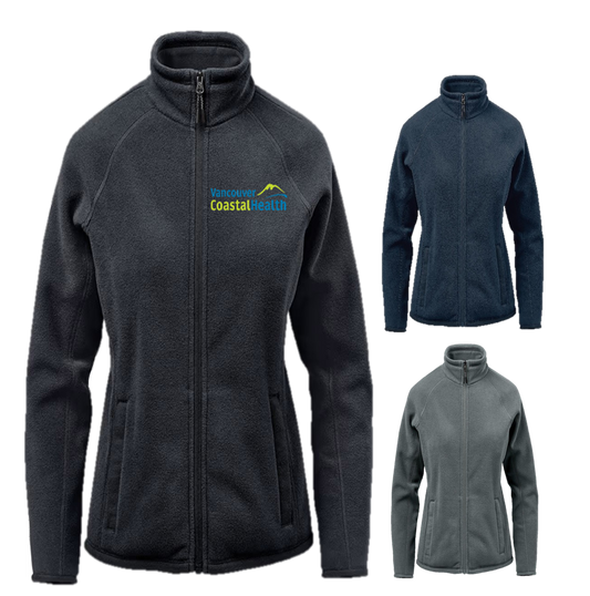 VCH Stormtech Montauk Fleece Jacket - Tapered Fit - Black